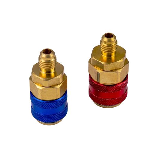 1/4 クイック カプラー コネクタ アダプタ ハイ ロー プレッシャー サイド マニホールド コンバージョン キット R134A SR-CC-1256 Car parts