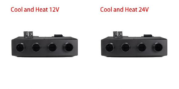 ユニバーサル 4 ホール オート エアコン エバポレーター アセンブリ ユニット エア コンディション & ヒーター 24V 12V 適用: クラシック クール ヒート 12V・クール ヒート 24V SR-CC-1356 Car parts