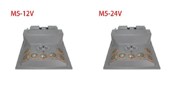 ユニバーサル ウォール-マウント エアコン エバポレーター アセンブリ 12V 24V ユニット 適用: バス トラック バン 掘削機 トラクター M5-12V・M5-24V SR-CC-1382 Car parts