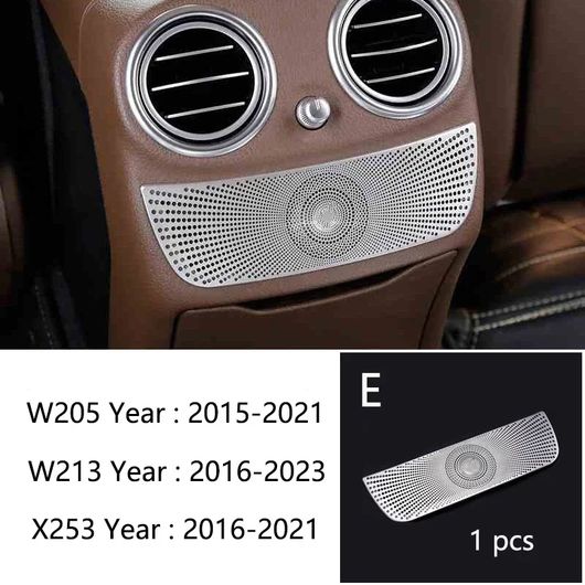 オーディオ スピーカー ドア ラウドスピーカー トリム カバー ステッカー 適用: メルセデス ベンツ C E クラス GLC W205 X253 W213 アクセサリー タイプE SR-CC-4374 Interior parts for cars