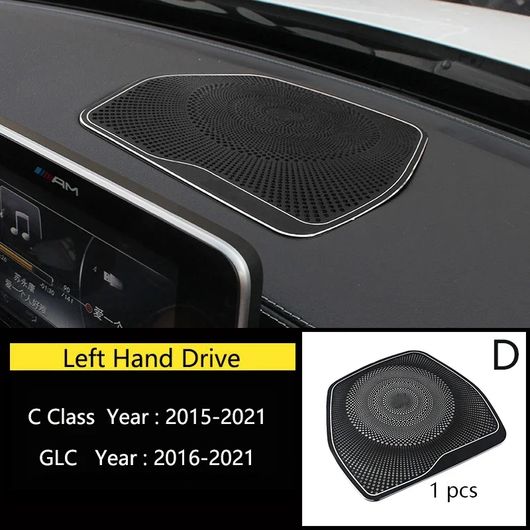 オーディオ スピーカー ドア ラウドスピーカー トリム カバー ステッカー 適用: メルセデス ベンツ C E クラス GLC W205 X253 W213 アクセサリー 左ハンドル用 SR-CC-4374 Interior parts for cars