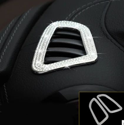 ステッカー 適用: メルセデス ベンツ E クラス W213 E200 E300 インテリア ステッカー 装飾 インストルメント 通気口 SR-CC-4584 Interior parts for cars|オートパーツエージェンシー