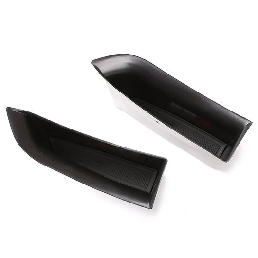 適用: メルセデス-ベンツ C-クラス クーペ 2014-2021 ABS プラスチック ブラック ドア ストレージ ボックス 携帯 ボックス 小物 ボックス ブラック SR-CC-4606 Interior parts for cars