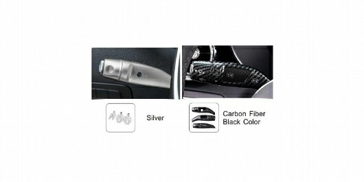 シールド ワイパー ギア レバー クルーズ カバー トリム フレーム 適用: メルセデス ベンツ W212 W205 X253 A B C E S GLC GLA CLA G クラス クロム・カーボン調 SR-CC-4506 Interior parts for cars｜オートパーツエージェンシー