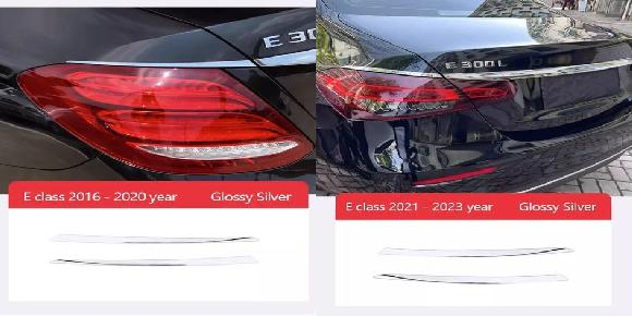 適用: メルセデス ベンツ W213 クローム リア テールライト トリム デカール ステッカー 適用: クラス E クラス E260L 2016 2019 リア ライト トリム A・リア ライト トリム B SR-CC-4746 Exterior parts for cars