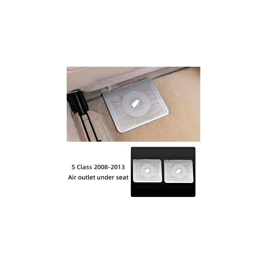 適用: メルセデス・ベンツ S クラス W221 2008-2012 オーディオ スピーカー カバー トリム ドア ラウドスピーカー パネル ステッカー モデル E 2ピース SR-CC-4710 Interior parts for cars