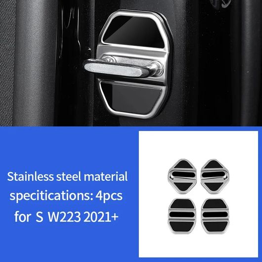 インテリア トリム 適用: メルセデス W223 Sシリーズ クラス 2021 2022 コントロール センター カバー カップ トリム S400 S450 S550 AMG 用品 アクセサリー リア SR-CC-4779 Interior parts for cars