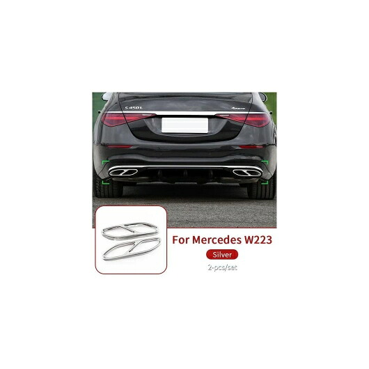 インテリア トリム 適用: メルセデス W223 Sシリーズ クラス 2021 2022 コントロール センター カバー カップ トリム S400 S450 S550 AMG 用品 アクセサリー テール スロート トリム SR-CC-4779 Interior parts for cars 15,638円