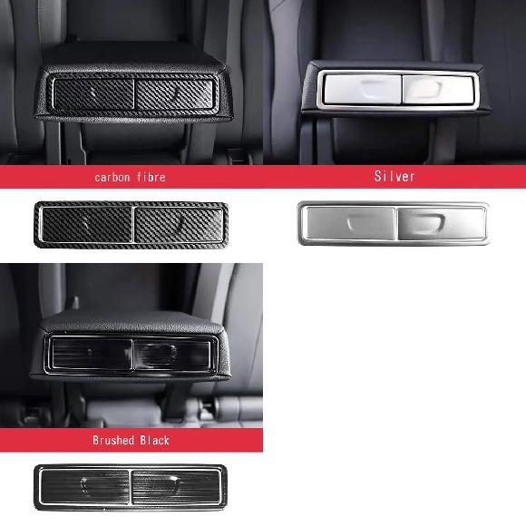適用: メルセデス ベンツ A GLE GLB GLA GLS クラス W177 V177 W167 V167 X247 H247 X167 リアシート アームレスト カップホルダー カバー トリム カーボン調～起毛 ブラック SR-CC-4842 Interior parts for cars