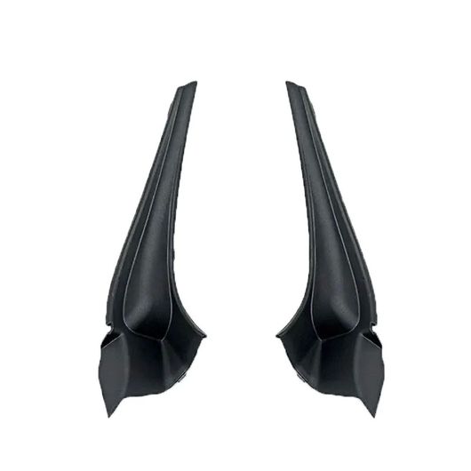適用: 日産 アルメーラ サニー ラティオ ヴァーサ 3代目 MK3 N17 2012-2019 フロント サイド シールド ワイパー エクステンション トリム デフレクター 左 1ピース・右 1ピース SR-CC-5529 Car parts|オートパーツエージェンシー