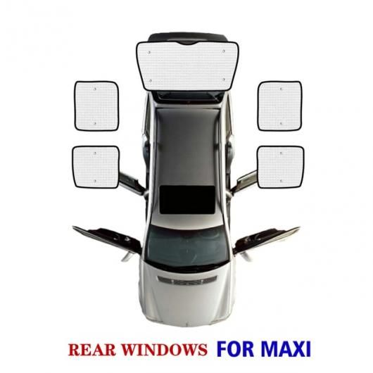 適用: フォルクスワーゲン/VOLKSWAGEN キャディ 2K 2004-2019 サン ウインドウ バイザー ウインドシールド カバー サンシェード UV 保護 マキシ リア ウィンドウ SR-CC-5481 Exterior parts for cars