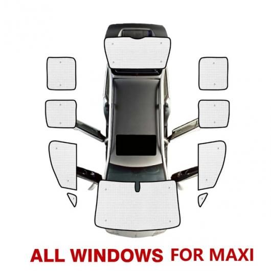 適用: フォルクスワーゲン/VOLKSWAGEN キャディ 2K 2004-2019 サン ウインドウ バイザー ウインドシールド カバー サンシェード UV 保護 マキシ オール ウィンドウ SR-CC-5481 Exterior parts for cars|オートパーツエージェンシー