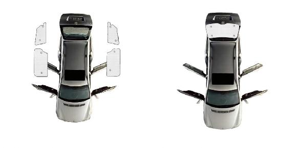 適用: トヨタ シエナ XL30 2011 2012 2013 2014 2015 2016 2017 2018 2019 2020 サンシェード ウインドウ バイザー カバー シェード リア ウィンドウ 4ピース・リア シールド SR-CC-5463 Exterior parts for cars 15,602円