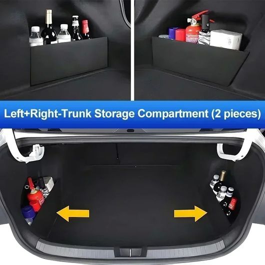 適用: 起亜 K5 オプティマ DL3 GT-ライン 2021-2025 MK5 トランク ストレージ パーティション 多機能 ストレージ ボックス 厚み トランク パーティション パーツ 2ピース SR-CC-5933 Interior parts for cars