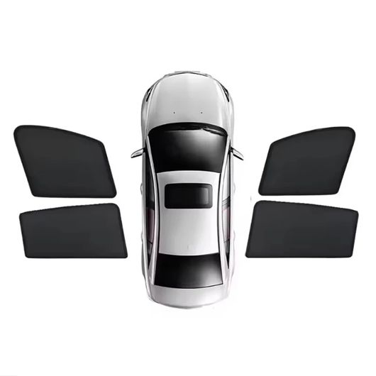 適用: ヒュンダイ/現代/HYUNDAI アイオニック AE 2017-2021 2022 磁石 メッシュ サンシェード 耐UV カバー サンシェード 日焼け止め プライバシー 保護 4ピース フロント リア SR-CC-5850 sunshade