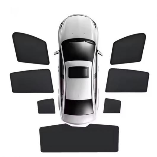適用: BYD シーライオン 7 07 EV 2024-2026 耐UV 磁石 サンシェード プライバシー 保護 カバー ブロック 7ピース SR-CC-5882 sunshade