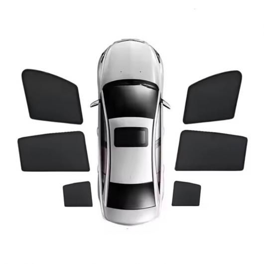 適用: 起亜 スポーテージ NQ5 LWB 2023-2025 磁石 サンシェード 耐UV プライバシー 保護 カバー ブロック 6ピース SR-CC-5884 sunshade