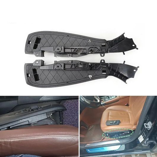 フロント 左 右 シート サイド ブラケット プラスチック カバー パーツ 適用: BMW 5 7シリーズ F10 F07 F02 G30 G12 552107317458 左 SR-CC-6785 Car parts