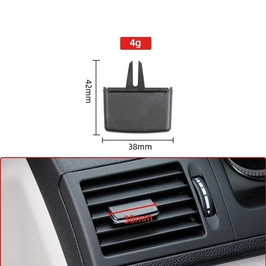 フロント エアコン 通気口 グリル タブ クリップ スライダー リペア キット 適用: メルセデス ベンツ W204 C X204 GLK C180 C200 C260 C300 GLK300 GLK350 07-12 SR-CC-7105 Interior parts for cars