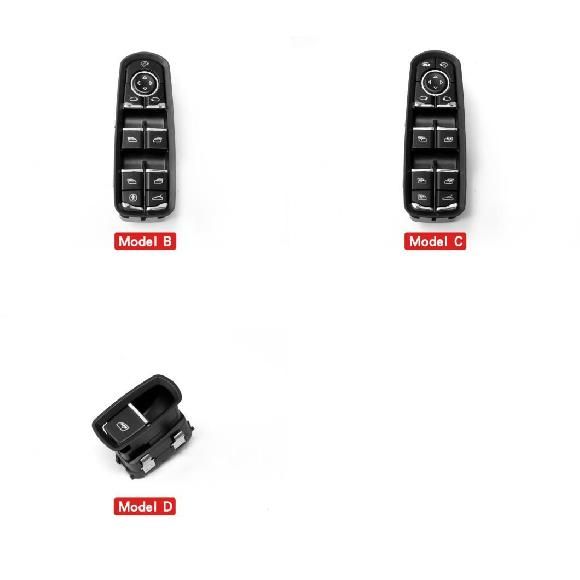 パワー ウインドウ スイッチ 適用: ポルシェ/PORSCHE パナメーラ カイエン マカン 7PP959855C 電動 パワー クロージング ウインドウ パネル スイッチ 7PP959858RDML タイプB～タイプD SR-CC-6690 Car parts｜オートパーツエージェンシー