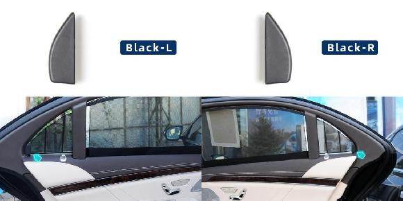 適用: メルセデス-ベンツ W222 S CLA S320 ウインドウ シェード スナップ リア ドア トライアングル サンシェード スナップ ブラック 左・ブラック 右 SR-CC-7486 Car parts|オートパーツエージェンシー