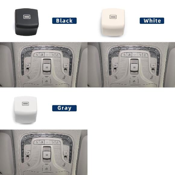 サンルーフ ウインドウ ルーフ コントロール パネル スイッチ ボタン 適用: メルセデス ベンツ ヴィト V クラス W447 W448 コントロール パネル スイッチ ブラック～グレー SR-CC-7636 Interior parts for cars｜オートパーツエージェンシー