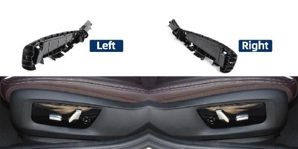 適用: BMW 5 7シリーズ 520 730 X5 X6 52107317458 52107317459 フロント 左 シート サイド ブラケット プラスチック カバー パーツ 左・右 SR-CC-8168 Interior parts for cars