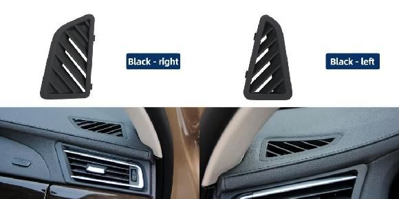 適用: BMW 7シリーズ F02 51459172960 ダッシュボード サイド 通気口 カバー トリム アクセサリー 51459172959 ブラック 右・ブラック 左 SR-CC-8435 Interior parts for cars