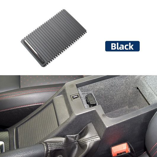 2010-2016 センター コンソール アームレスト ボックス ローラー ブラインド 適用: シトロエン/CITROEN C5 フロント カップホルダー シャッター カバー XTLC5 ブラック SR-CC-8782 Interior parts for cars