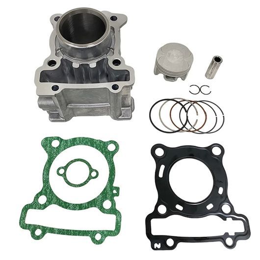 エンジン シリンダー ピストン リング ガスケット キット 52MM 適用: GPD125-A NMAX 125 ABS 2014-2020 シルバー SR-CC-9285 Motorcycle parts