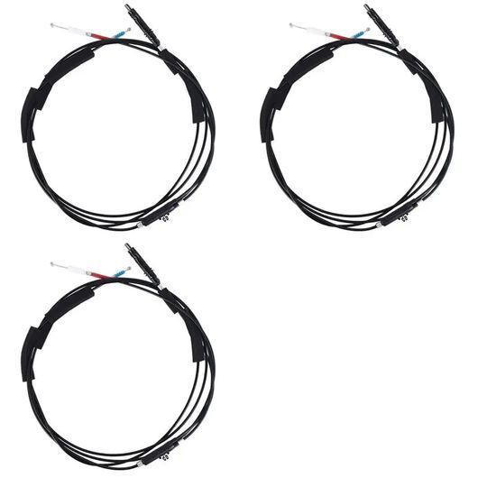 3X リリース ケーブル 74880-SNA-A01FOR 2006-2011 ホンダ シビック セダン 4ドア ブラック SR-DD-0186 Car parts