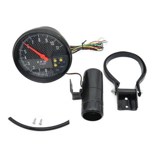 RPM ゲージ 5インチ 12V 7 カラー バックライト タコメーター ディスプレイ インストルメント アクセサリー タイプ001 SR-DD-0078 Car parts
