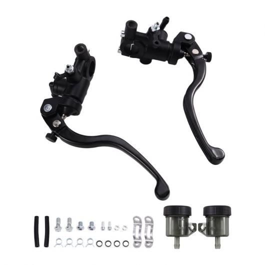 適用: 22MM ユニバーサル 適用: 17.5MM オートバイ ブレーキ クラッチ レバー 油圧式 マスター シリンダー ブラック SR-DD-0275 Motorcycle parts