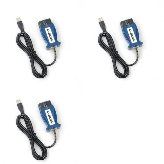 3X 適用: BMW K DCAN K + CAN FTDI シップ 適用: BMW OBD2 診断 ツール OBD 2 スキャナー スイッチ USB インターフェース ケーブル タイプ001 SR-DD-0347 Car parts