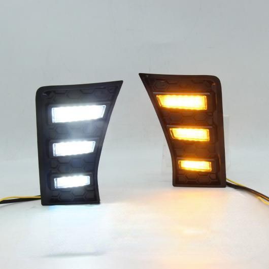 適用: トヨタ セコイア 2023 イエロー ライト LED DRL デイタイム ランニング ライト フロント フォグ ライト ランプ B SR-DD-0790 Car light|オートパーツエージェンシー