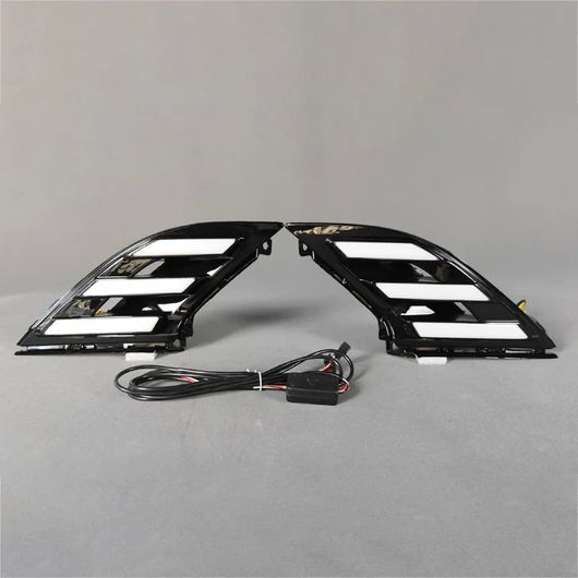 適用: ホンダ アコード 11世代 2023-2025 LED DRL デイタイム ドライビング ランニング ライト デイライト フォグランプ カバー ホール ライト SR-DD-0990 Car light
