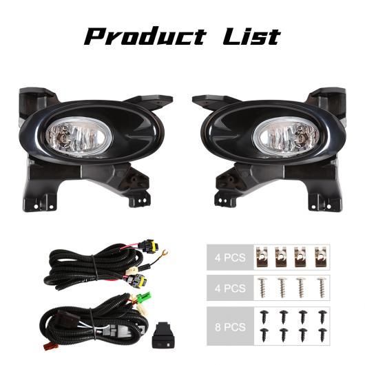 LED フォグライト 適用: ホンダ シティ 2009 2010 2011 ドライビング ヘッドライト ハロゲン フォグランプ アセンブリ カバー ワイヤー 12V 1セット SR-DD-3655 Car light|オートパーツエージェンシー