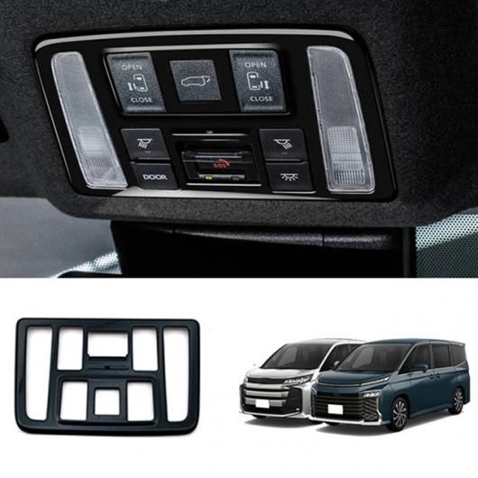 ABS ブラック 光沢 インテリア モールディング 適用: トヨタ ノア ヴォクシー 90シリーズ 2021 2022 ウインドウ リフト スイッチ ダッシュボード トリム ギア シフト パネル 読書灯 カバー SR-AA-3428 Interior parts for cars
