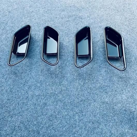 適用: 日産 ノート E13 2020-2023 ABS ブラック インテリア アクセサリー センター コンソール ギア アームレスト ボックス パネル カバー トリム アクセサリー インナー ドア ハンドル SR-AA-3476 Interior parts for cars