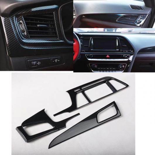 適用: ヒュンダイ/現代/HYUNDAI ソナタ 9th 2016 2017 インテリア アクセサリー センター コントロール パネル カバー トリム ステアリング ホイール ボタン センター エアコン 吹き出し口 SR-AA-3484 Interior parts for cars