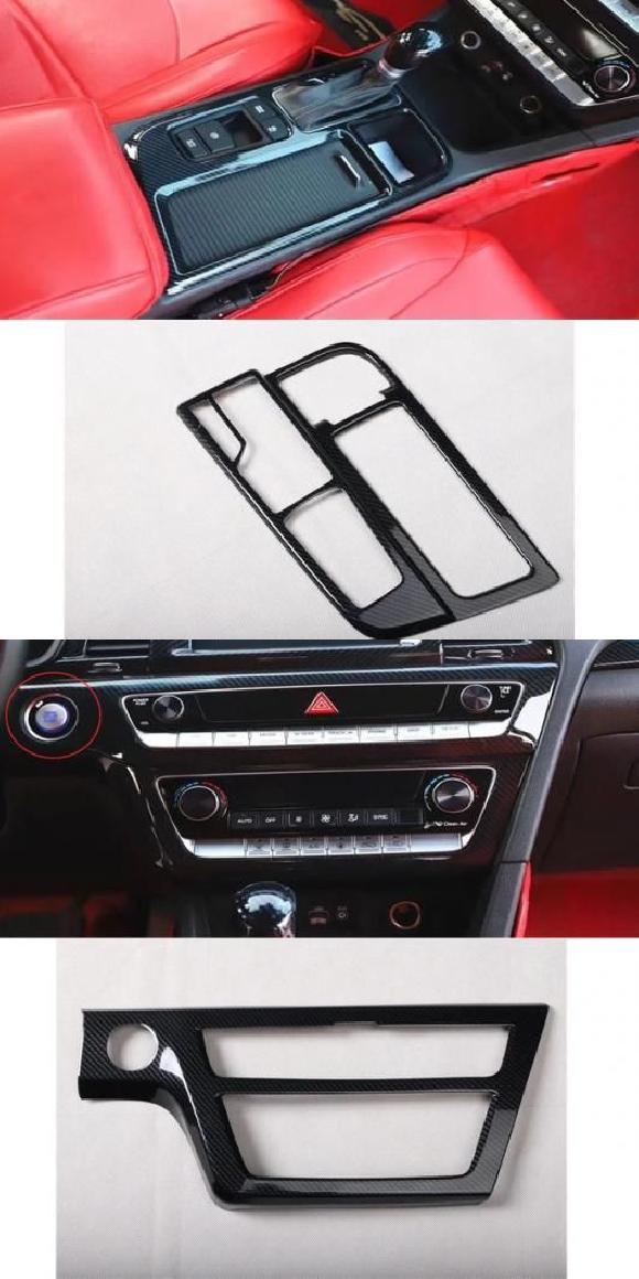 適用: ヒュンダイ/現代/HYUNDAI ソナタ 9th 2016 2017 インテリア アクセサリー センター コントロール パネル カバー トリム ギア シフト パネル・エアコン スイッチ パネル 1 SR-AA-3484 Interior parts for cars