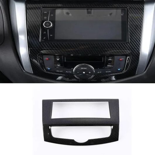 インテリア アクセサリー 適用: 日産 ナバラ NP300 ST 2014-2020 MT AT ギア シフト パネル インナー ドア ハンドル ウインドウ スイッチ カバー トリム ナビゲーション カバー SR-AA-0264 Interior parts for cars