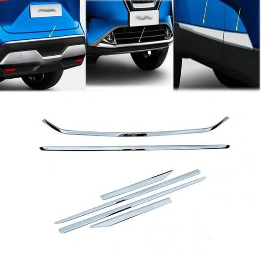 適用: 日産 キャシュカイ J12 2022 2023 ABS クローム サイド ドア ボディ リア フロント バンパー バンパー ストリップ トリム アクセサリー スタイリング 3セット SR-AA-0265 Exterior parts for cars｜オートパーツエージェンシー 56,150円