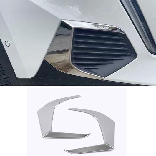 適用: プジョー/PEUGEOT 2008 2020 2021 2022 2023 ステンレス エクステリア フロント フォグライト カバー トリム ヘッド ライト ランプ フレーム 2ピース SR-AA-3520 Car light｜オートパーツエージェンシー