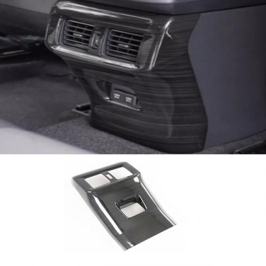 ABS ブラック ワイヤードローイング アクセサリー ギア シフト パネル フレーム カバー トリム 適用: トヨタ RAV4 RAV 4 XA50 2019 2020 2021 2022 2023 リアシート エアコン1 SR-AA-3579 Interior parts for cars
