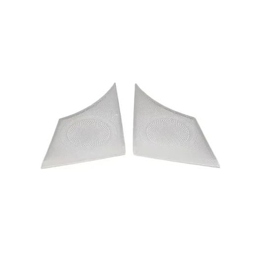 適用: トヨタ BZ4X EA10 2022 2023 アクセサリー フロント ルーフ リード ライト フード 4ドア スピーカー カバー 装飾 スパンコール フレーム ステッカー シルバー ダッシュボード カバー SR-AA-3621 Interior parts for cars