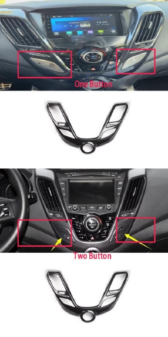 左ハンドル用 適用: ヒュンダイ/現代/HYUNDAI ヴェロスター 2011-2014 2015 2016 インテリア 装飾 ウインドウ スイッチ セントラル コントロール A・セントラル コントロール B SR-AA-3612 Interior parts for cars