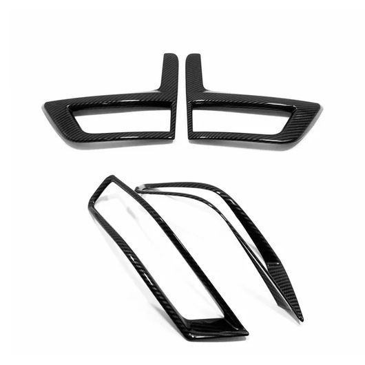 適用: 日産 X-トレイル フェイスリフト エクストレイル 2017 2018 2019 2020 ABS フロント リア フォグライト ランプ ベゼル カバー トリム フロント リア CD SR-AA-3942 Car light