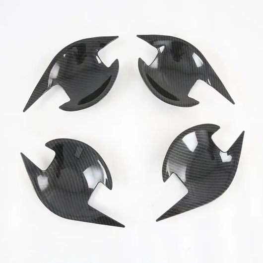 適用: 三菱 ASX RVR アウトランダー スポーツ 2013-2021 カーボンファイバー ABS ドア ハンドル カバー トリム ドア ハンドル ボウル ステッカー プロテクター ドア ボウル カバー SR-AA-3946 Car parts