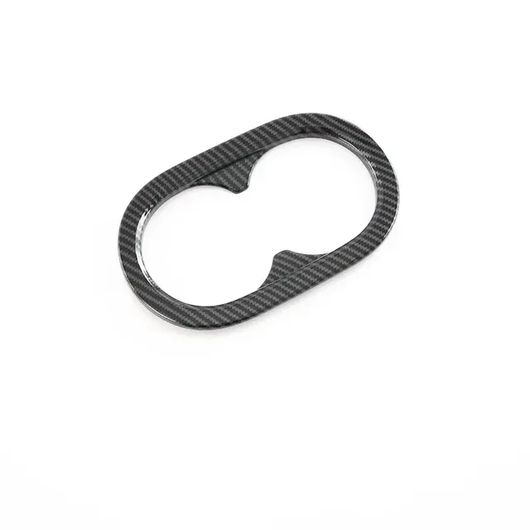 適用: トランプチ GAC エンパウ 2022 2023 2024 ABS カーボンファイバー インテリア アクセサリー ウインドウ リフト スイッチ カバー ギア パネル エアコン リアシート ドリンクホルダー SR-AA-3997 Interior parts for cars